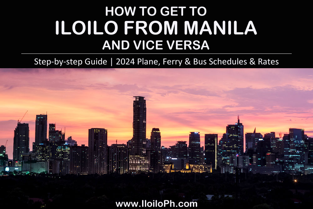 Manila to Iloilo Ferry Schedule